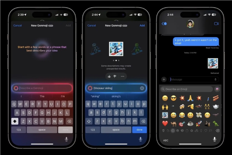苹果增加 AI 图像创建功能：如何在 iPhone 上使用 Genmoji