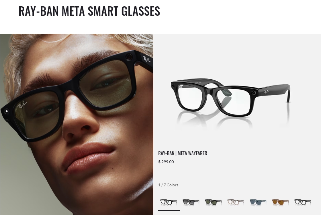 ​Meta智能眼镜在欧洲畅销，AI 功能未上线销量却超越传统Ray-Ban